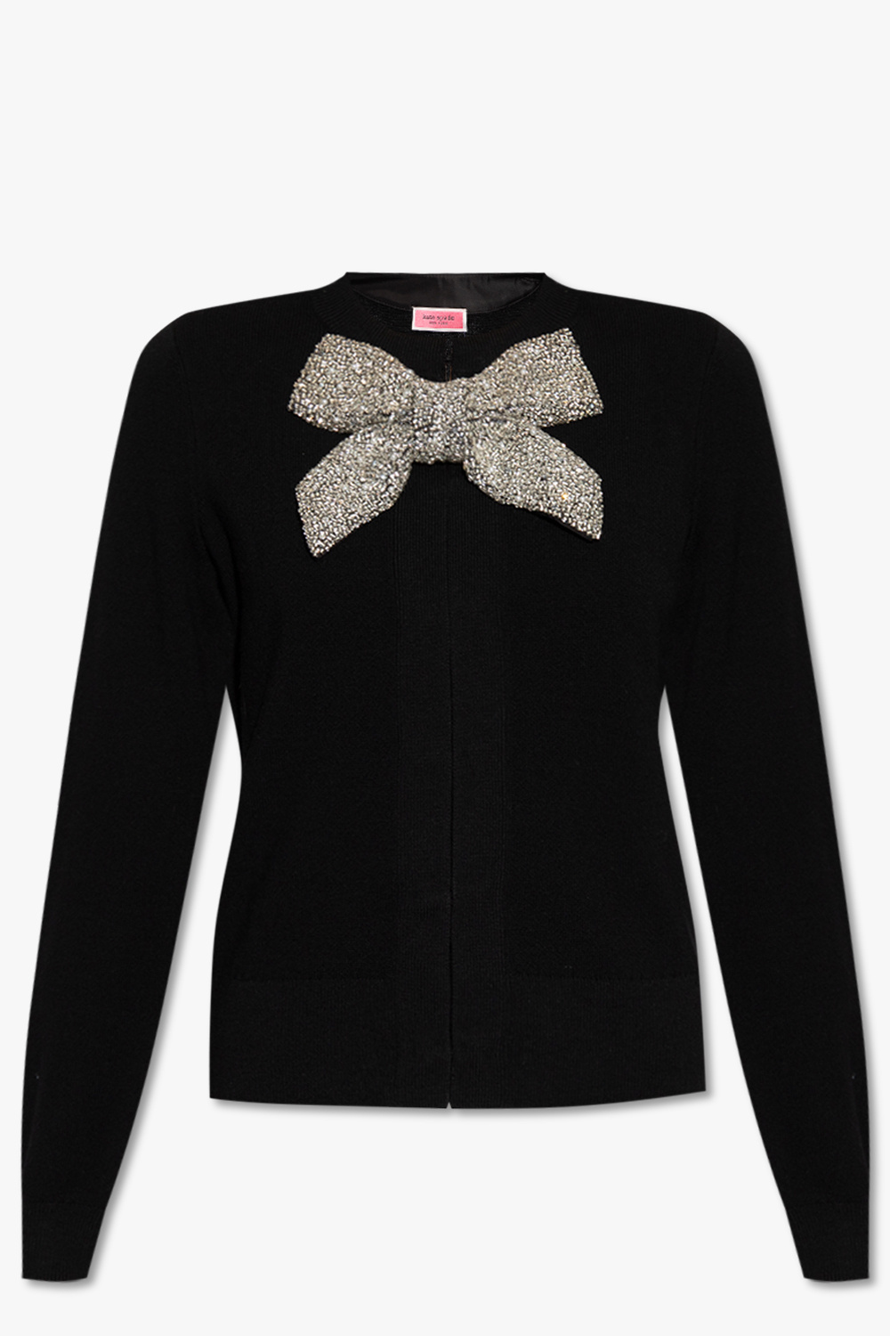 SchaferandweinerShops Switzerland Black Cardigan with bow Kate Spade Sweatshirt com capuz 698